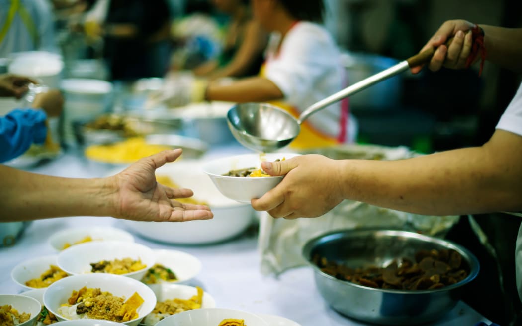 Temple communal meals Indian community