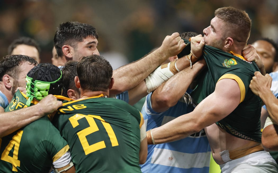 Springboks claim Rugby Championship title RNZ News