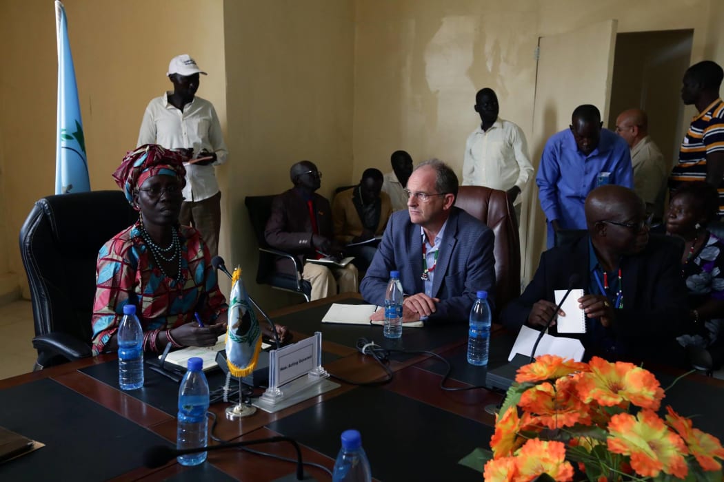 David Shearer, head of the United Nations Mission in South Sudan.