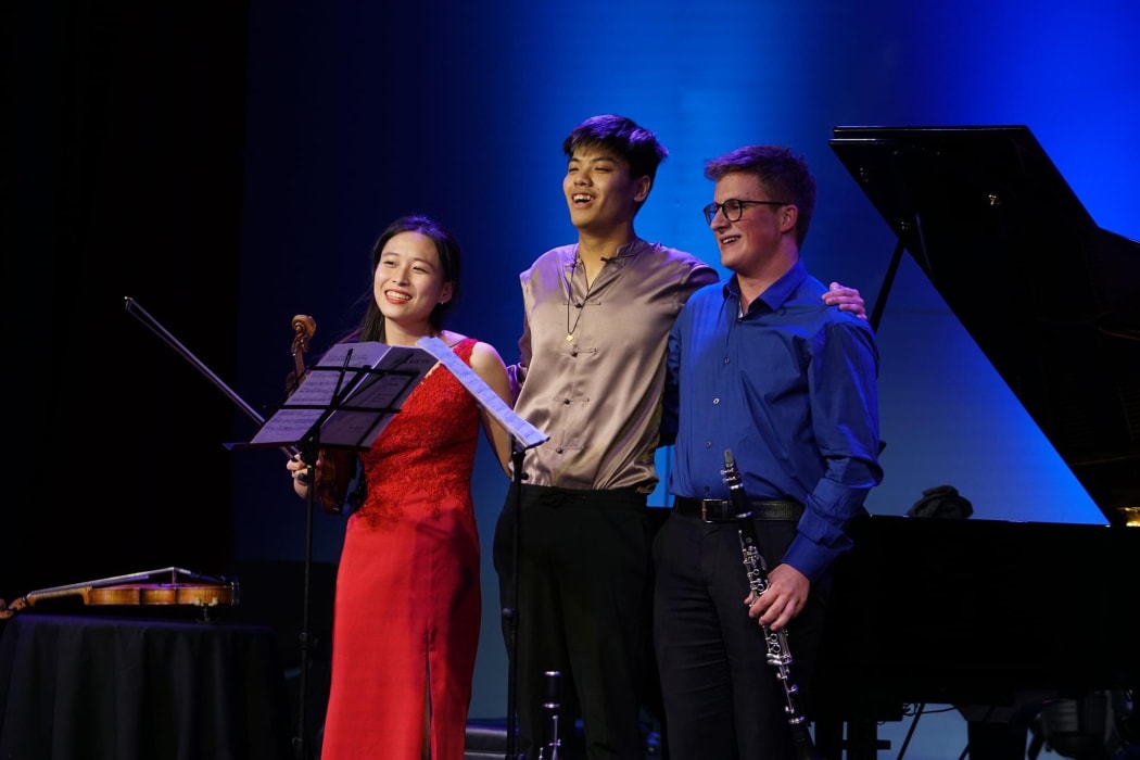 TrioZeus (l to r: Diane Huh, Tony Yan Tong Chen, Ben van Leuven)