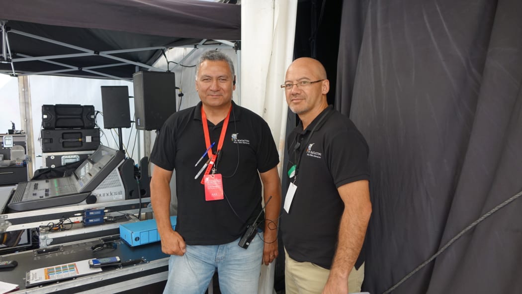 Piki Thomas (left) and Craig Coxhead.