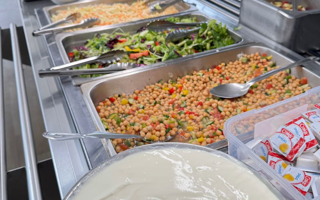 The Mangere Refugee Centre's kitchen staff has provided of their dinner meal during Ramadan, 2025.