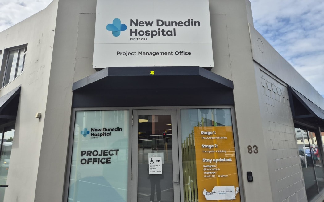 The project management office for the new Dunedin Hospital.