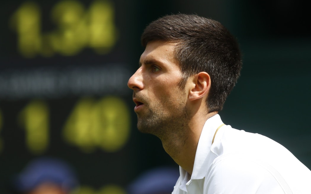 Serbian tennis player Novak Djokovic.