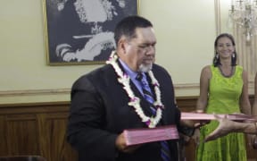 Cyril Tetuanui, mayor of Tumaraa in French Polynesia