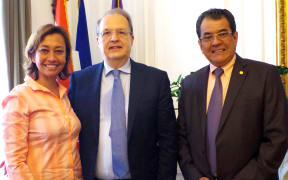 CIVEN's Alain Christnacht (middle)