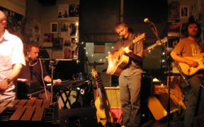 The High Llamas performing at The Donkey