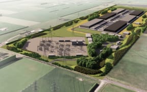 Artist's impression of how the data centre is to look.