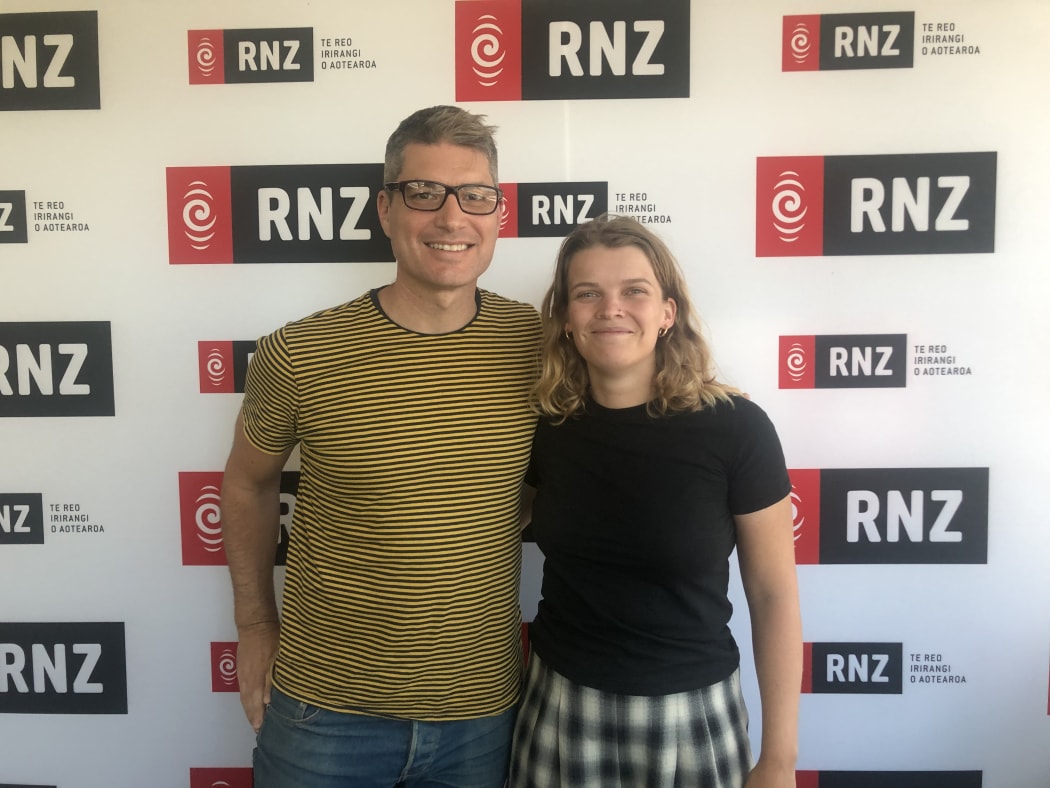Jesse with Louisa Nicklin