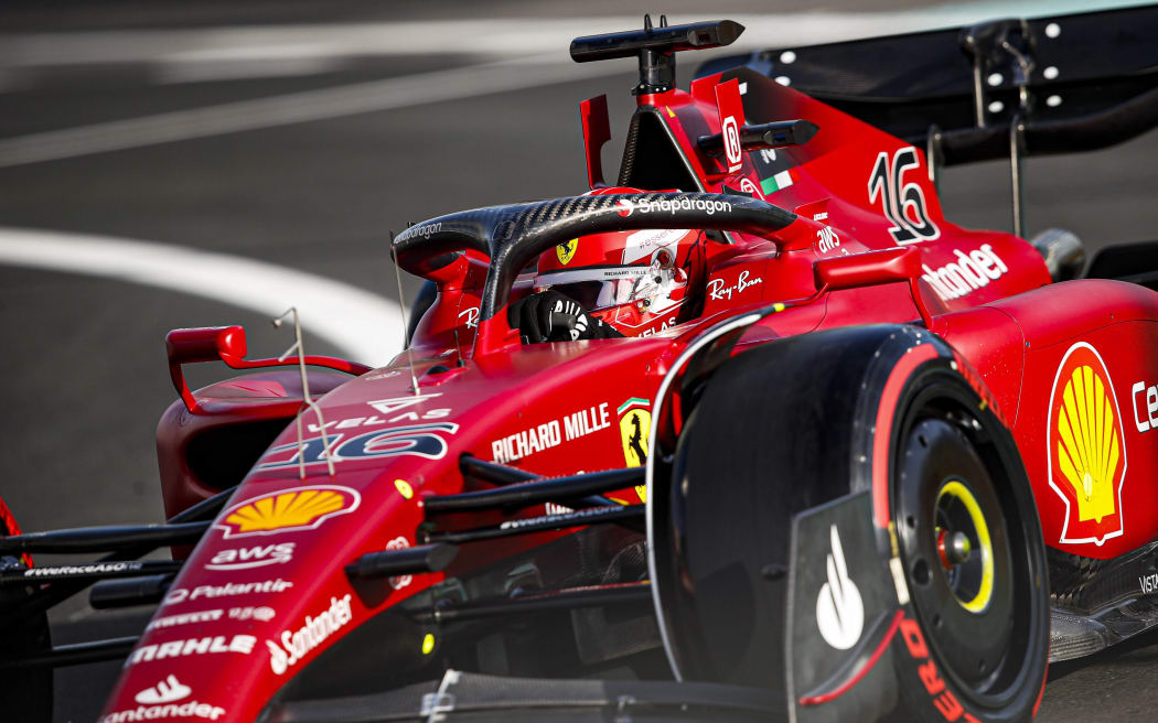 Ferrari driver Charles Leclerc