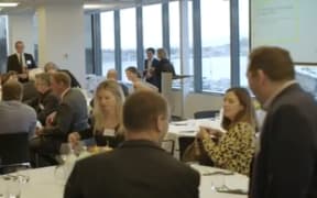 The EY awards ceremony from 2016 caprtured in a corporate video.
