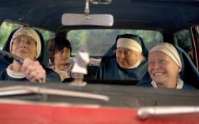 Holy Days - Three nuns and a boy on a road trip -