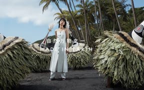 One of the Icicle Fashion photo sets that sparked outrage in Papua New Guinea.