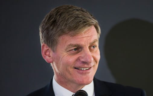 Bill English announcing surplus, Oct 2015