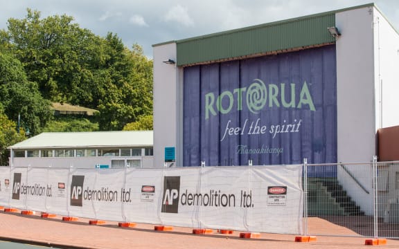 The Rotorua soundshell.