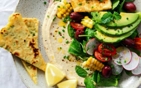 Hummus salad