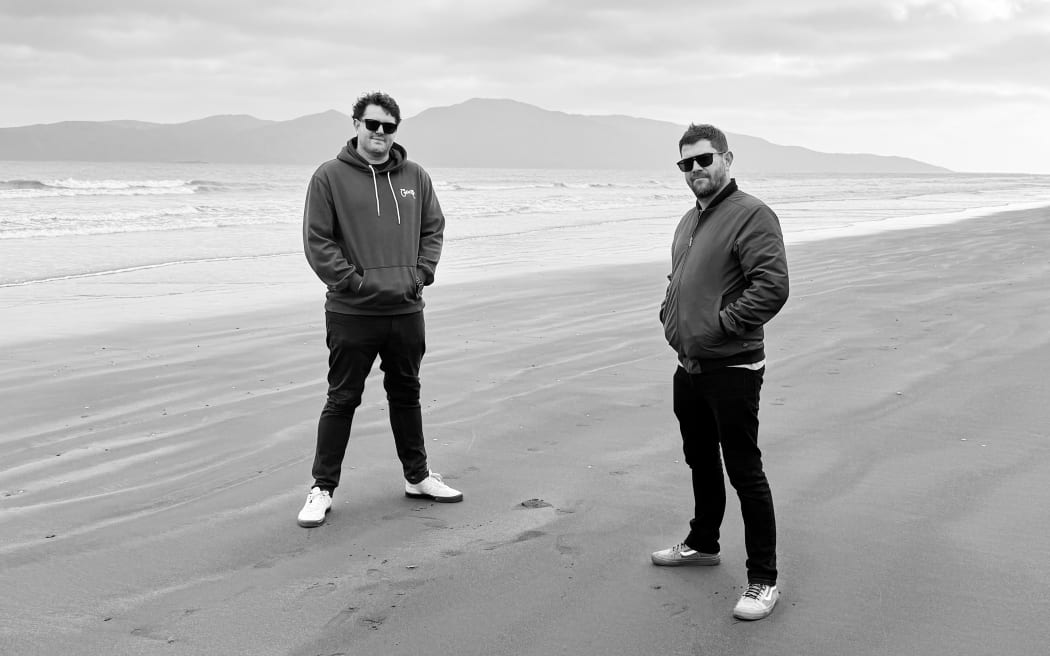 Andy Christiansen and Barnaby Weir, aka the music duo TRiPS