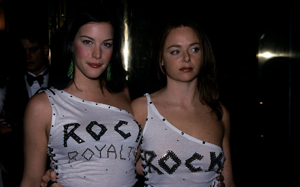 Liv Tyler and Stella McCartney at Metropolitan Museum of Art Costume Institute Gala, New York, December 6, 1999.