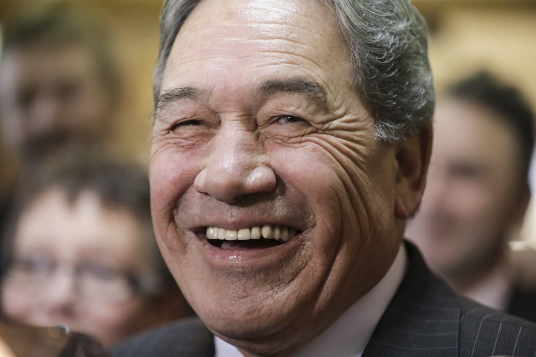 NZ First Leader Winston Peters