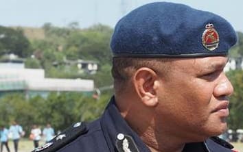 Papua New Guinea police commissioner David Manning