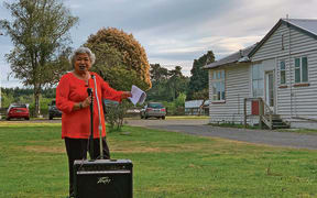 Hinerangi Goodman has dropped her fight for the Murupara-Galatea seat this election but has promised to return in three years' time.