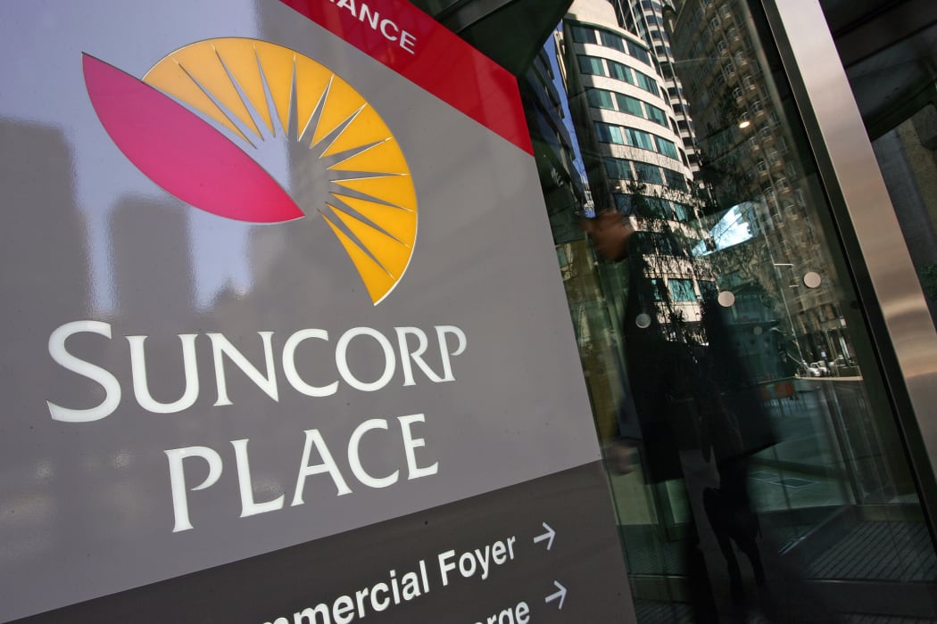 Suncorp Place sign for insurance company.