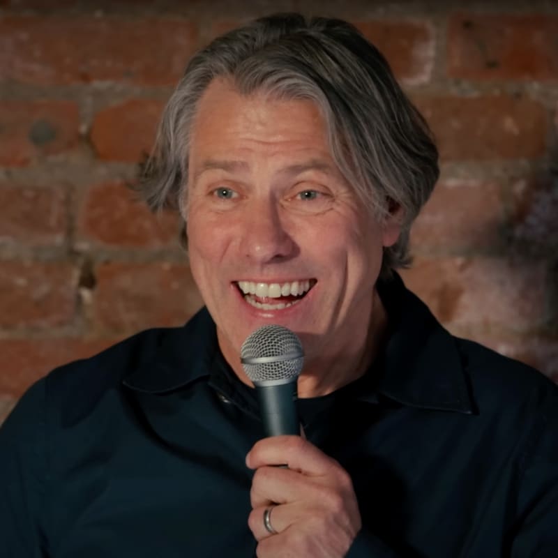 John Bishop - ontage at LA venue comedy cellar