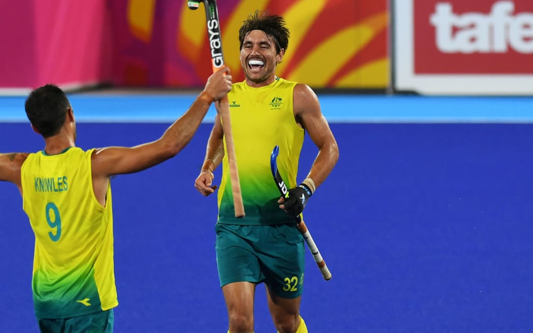 Kookaburras defender Jeremy Hayward.