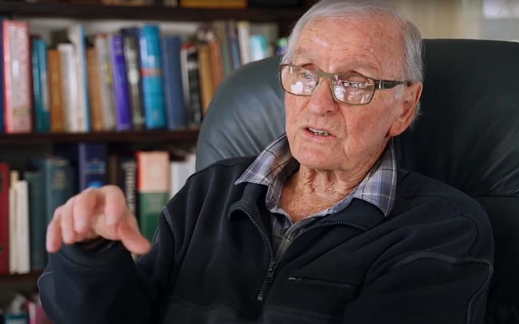 Respected Kiwi author Maurice Gee.