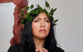 Kristyl Neho in her play Tangihanga
