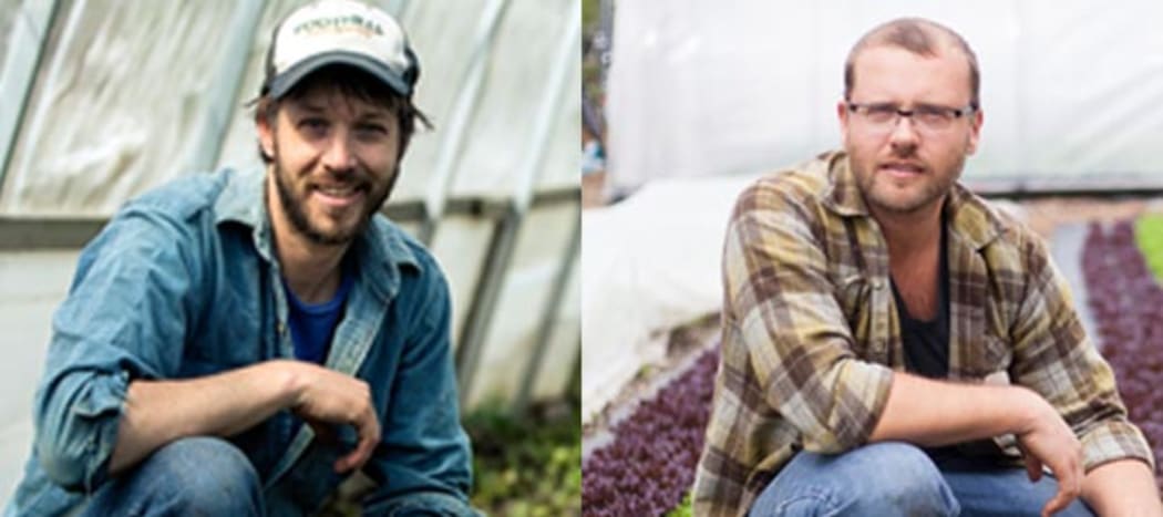 Jean-Martin Fortier (left) and Curtis Stone (right)