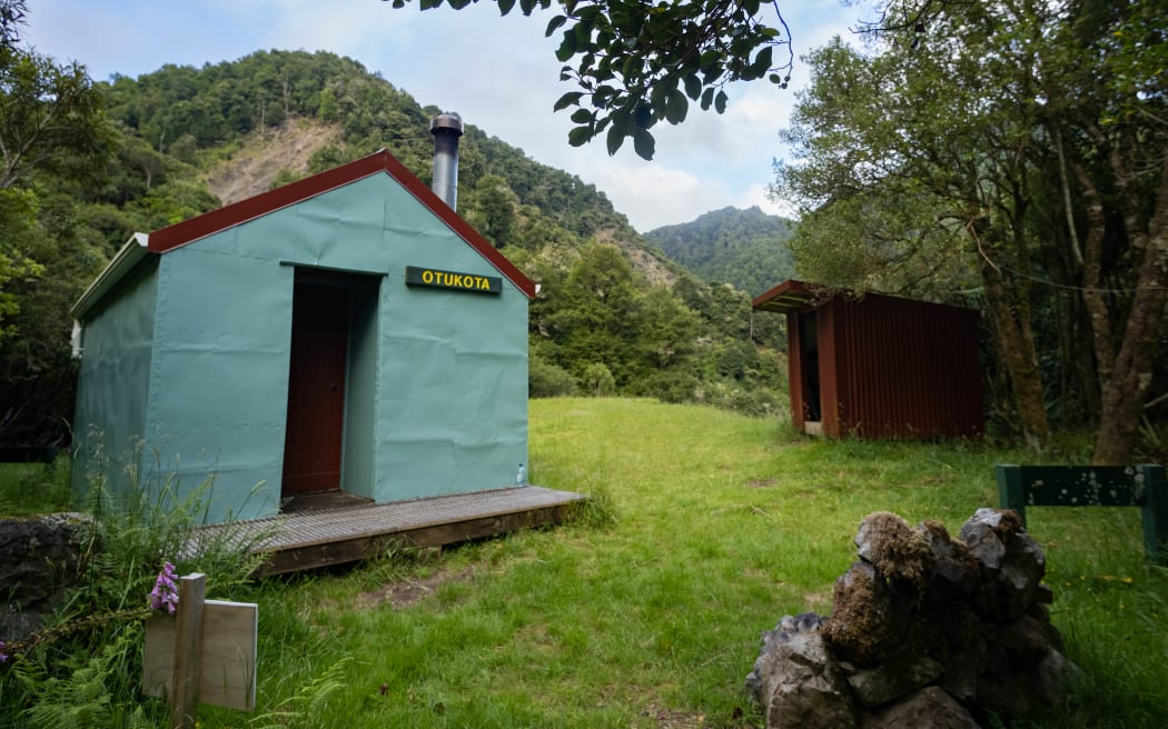 The Otukota Hut, restored by the Backcountry Trust.