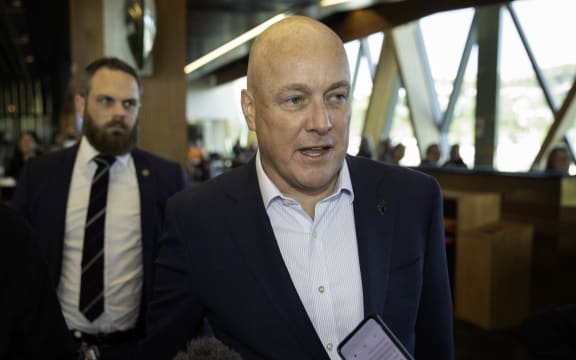 National Party leader Christopher Luxon.