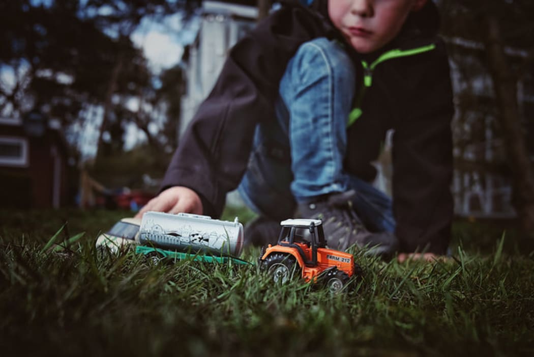 Child playing