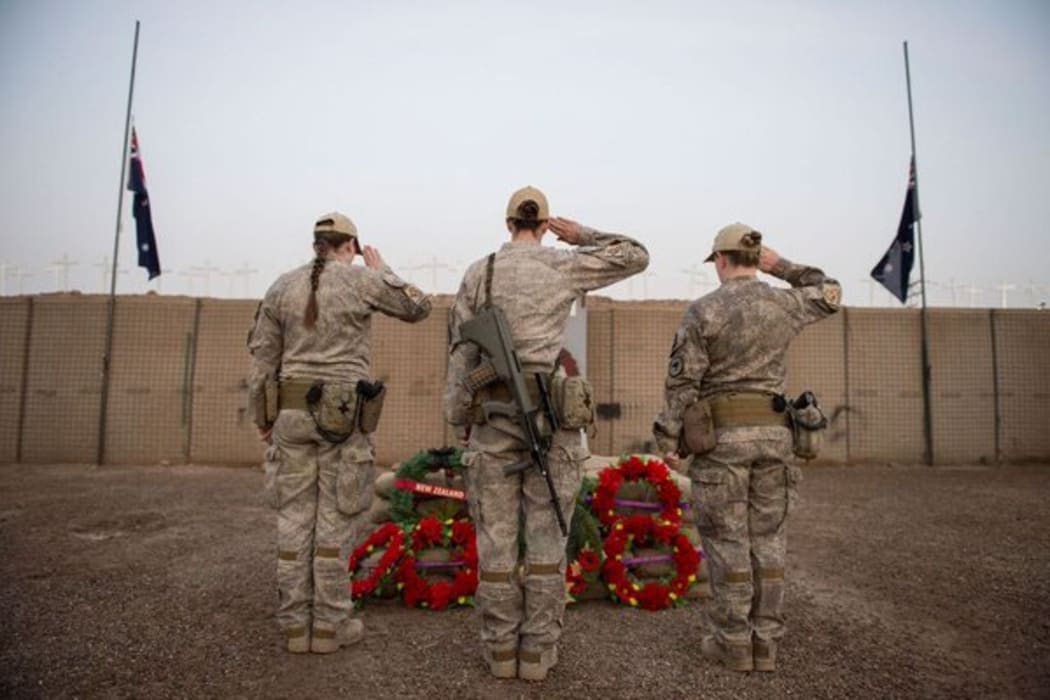Anzac Day 2016 at Camp Taji, Iraq