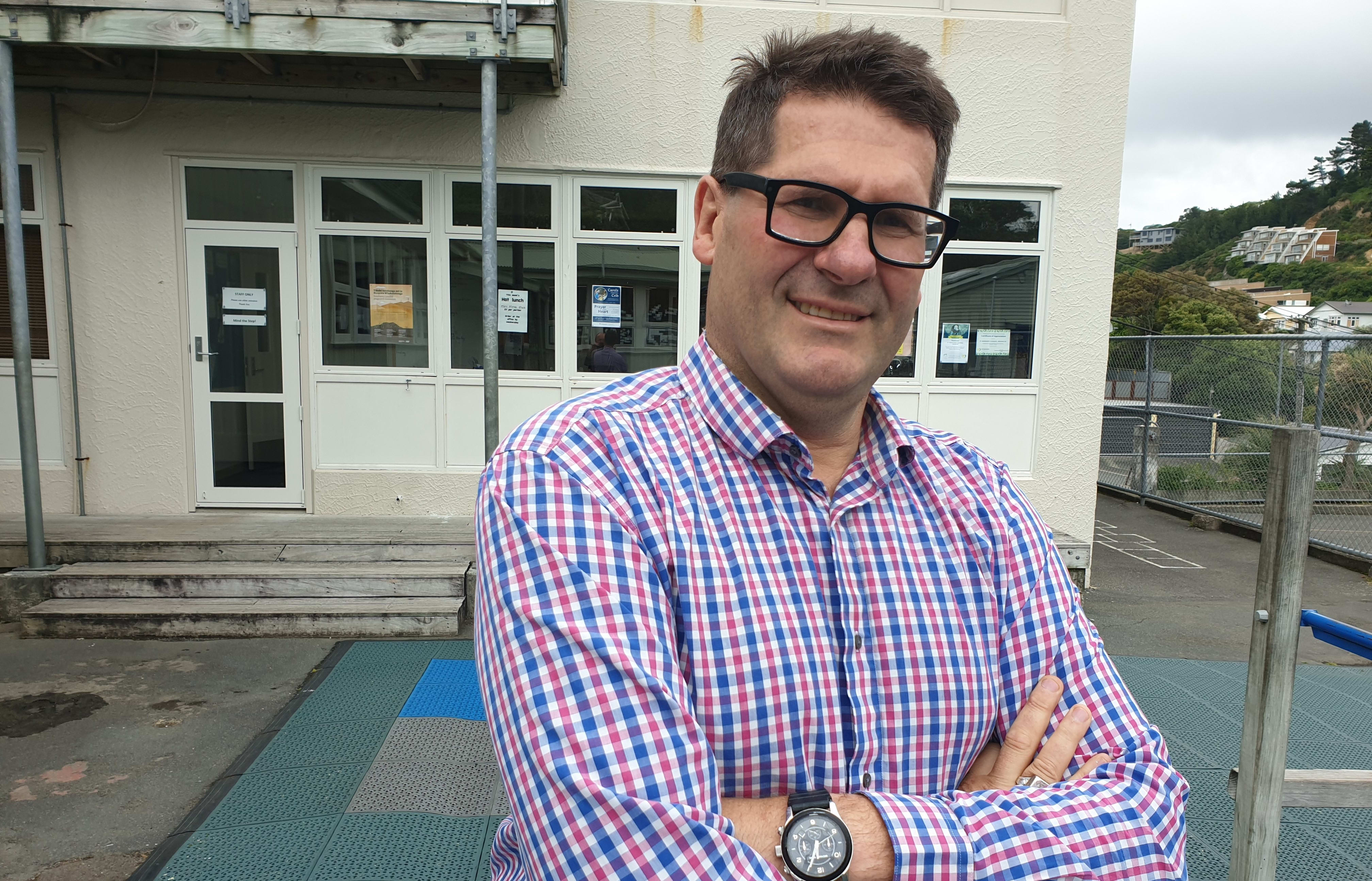 the principal of St Bernard's School in Brooklyn, Wellington, Andrew Pozniak.