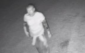 Police want to speak with this person captured on CCTV footage in relation to the fire at the Northland house.
