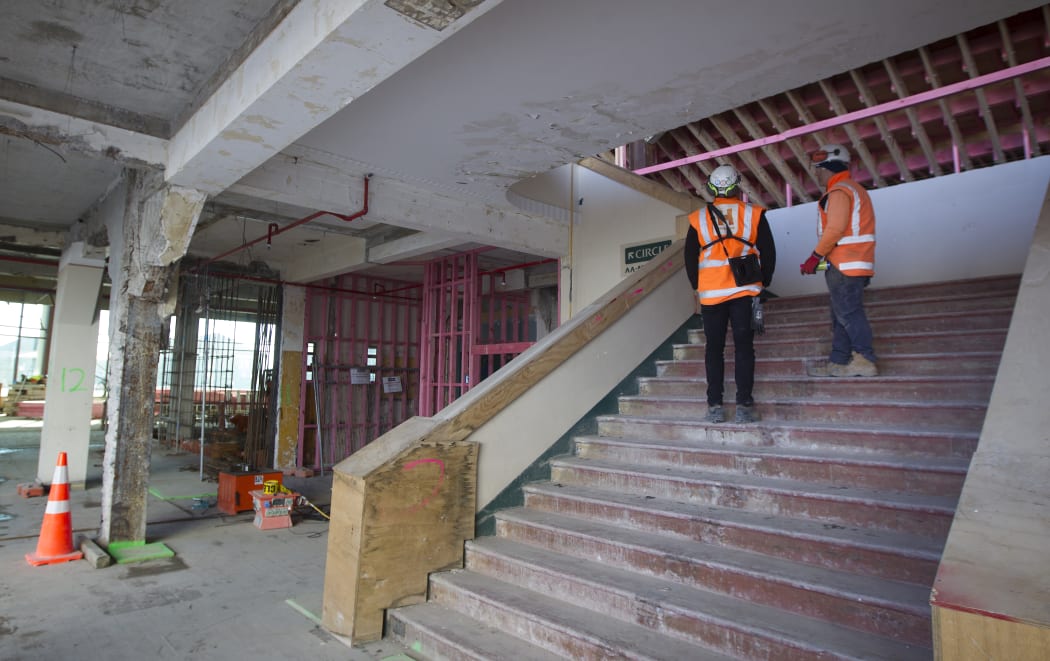 Inside the Sir Howard Morrison Performing Arts Centre on Friday.
