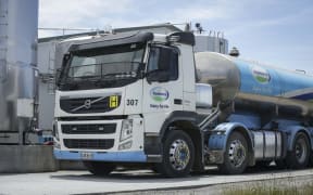 Fonterra milk truck