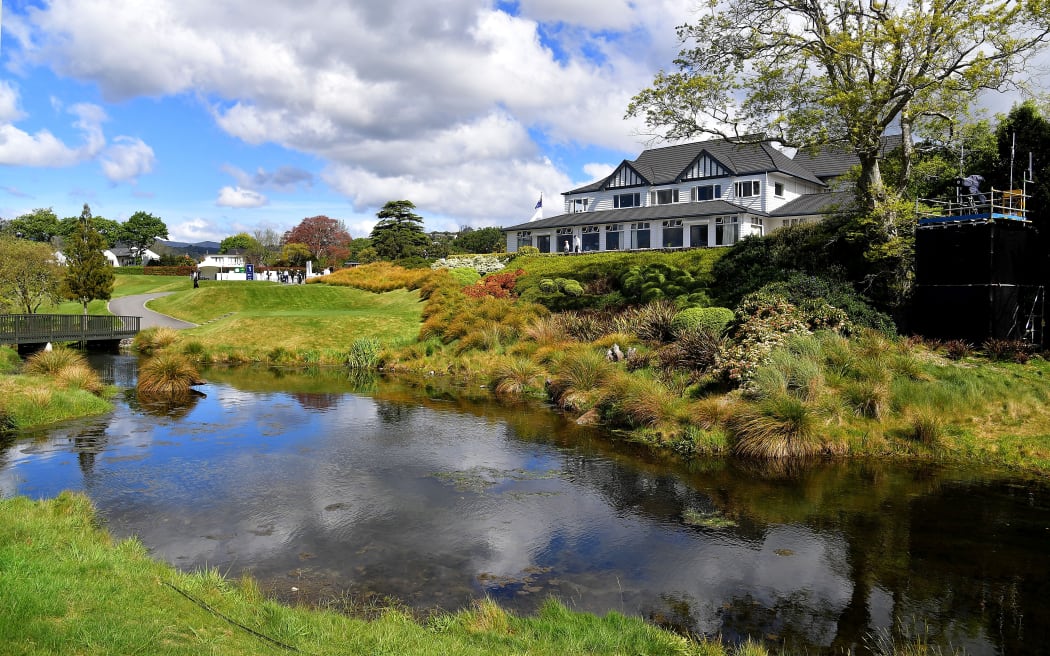 Royal Wellington Golf club house.