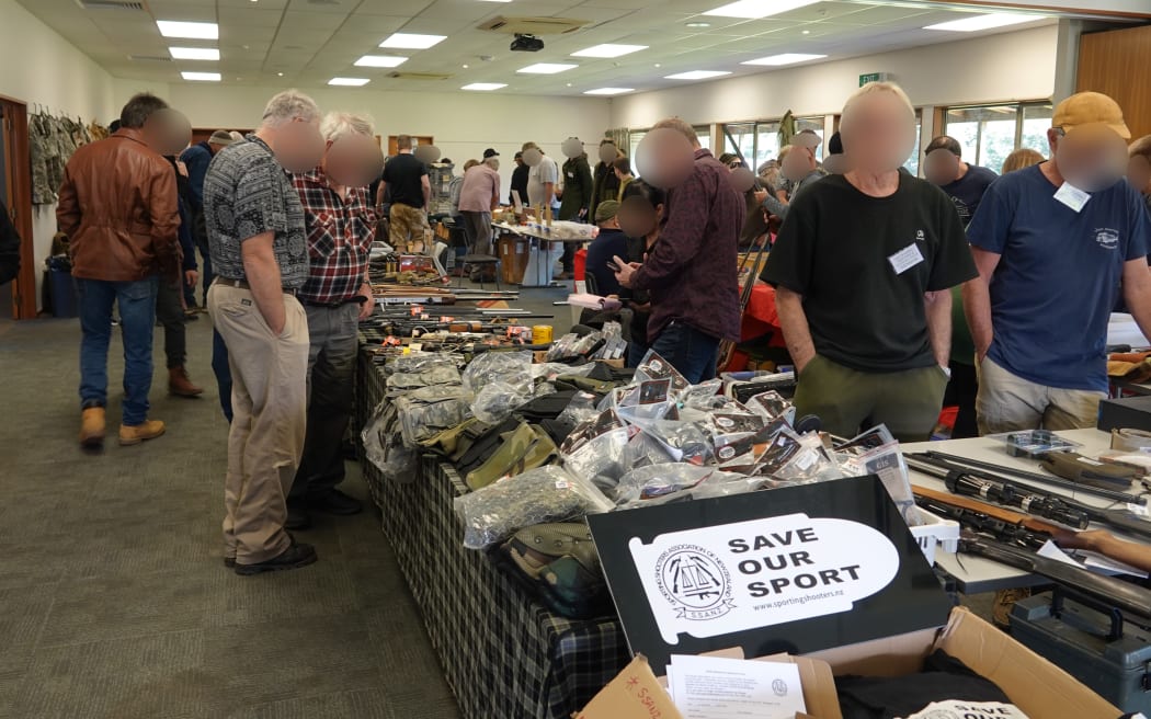 Northland gun enthusiasts gathered at the Barge Showgrounds.