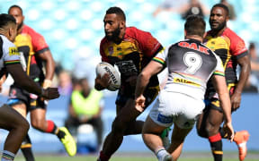 The PNG Hunters were no match for the Penrith Panthers.