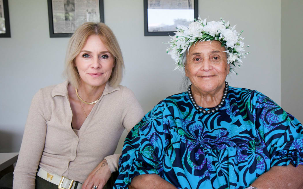 Mihingarangi Forbes (left) and Tupou Manapori (right)
