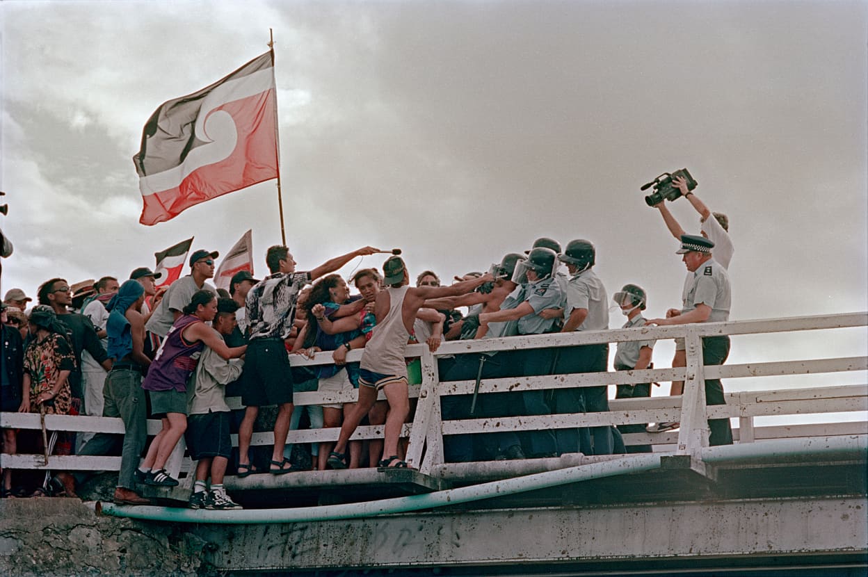 The opening of Te Māori at the Met, New York, 1984.