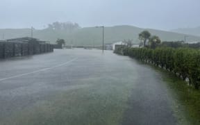 Flooding in Sponge Bay, Gisborne