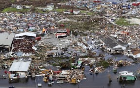 Destruction on Great Abaco Island in the aftermath of Hurricane Dorian.