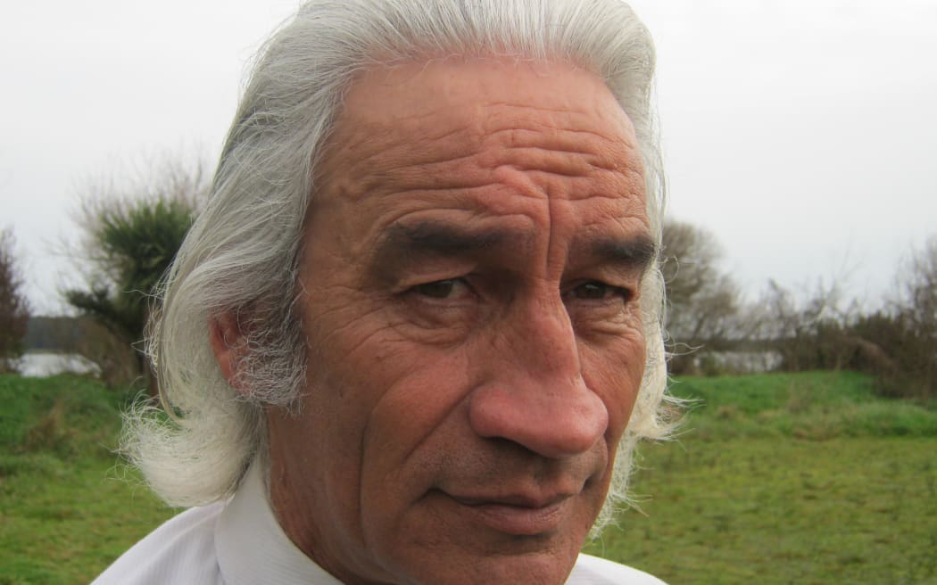 Phil Taueki has lived beside Lake Horowhenua for 13 years in protest at its degradation and the loss of his iwi's rights