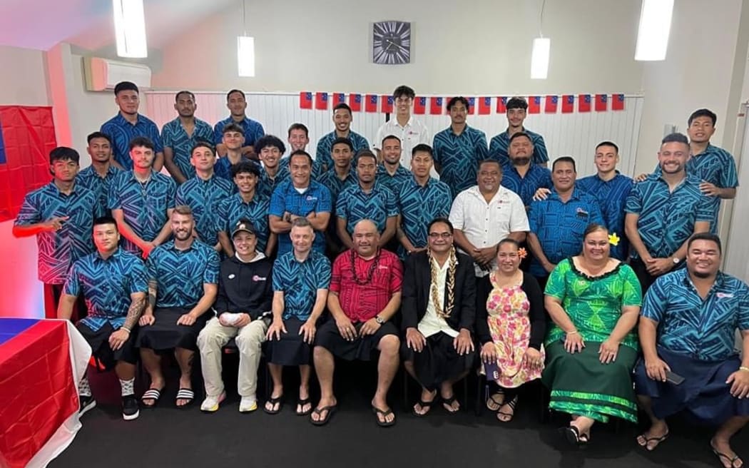 Samoa football team.