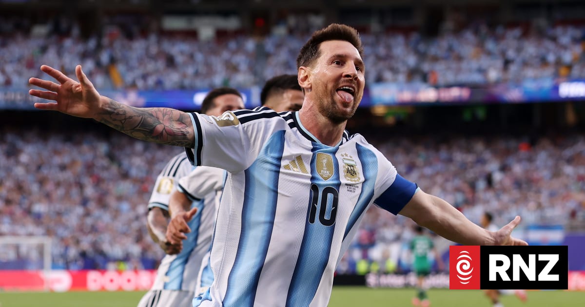 Lionel Messi sets World Cup scoring record as Argentina down Austria 2-0