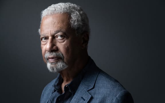 Tanzanian-born British novelist Abdulrazak Gurnah poses during a photo session in Paris on 16 June, 2022.